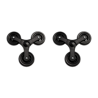 Ersatzräder für Rubberneck Einkaufstrolley – 3x3 Rad-System, 2er Set