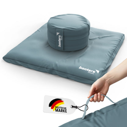Yoga- & Meditationskissen-Set – komplettes Sitzset für Yoga & Meditation