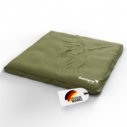 Zabuton Meditationsmatte 80 × 80 cm – gepolsterte Bodenmatte für Yoga & Meditation