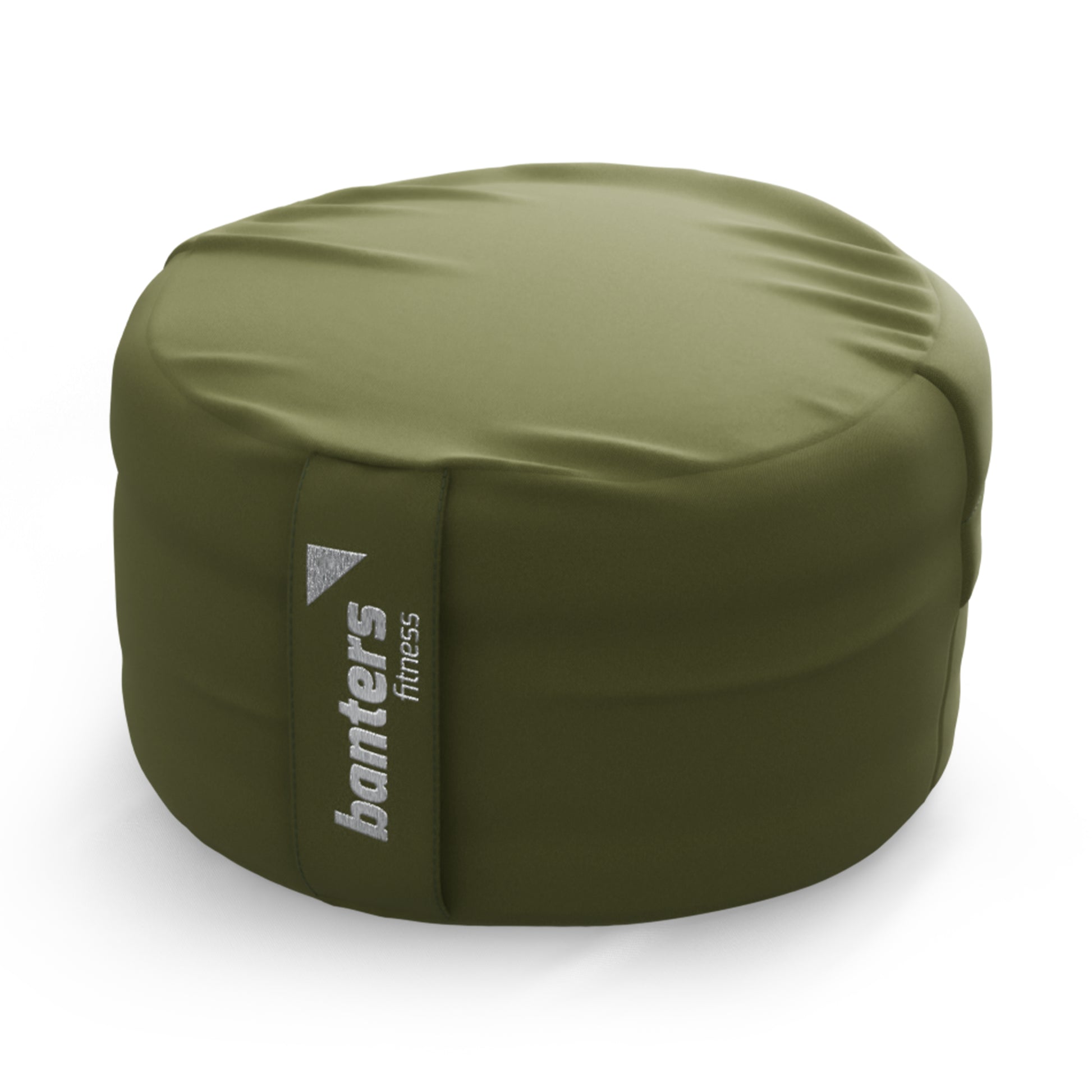 Meditationskissen rund Ø 35 cm – hohes Yogakissen für aufrechtes Sitzen