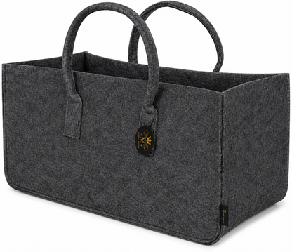 Allzweck Filztasche M mit Tragegriffen – kompakte Aufbewahrungstasche (50 cm)
