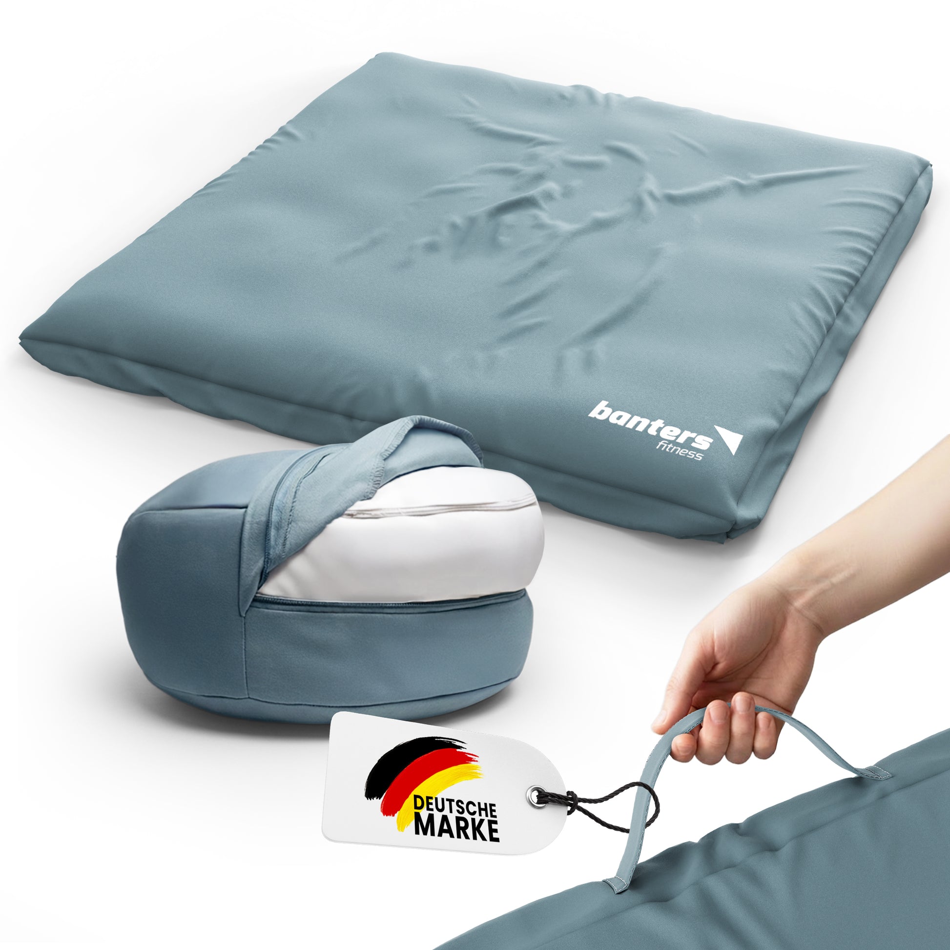 Yoga- & Meditationskissen-Set – komplettes Sitzset für Yoga & Meditation