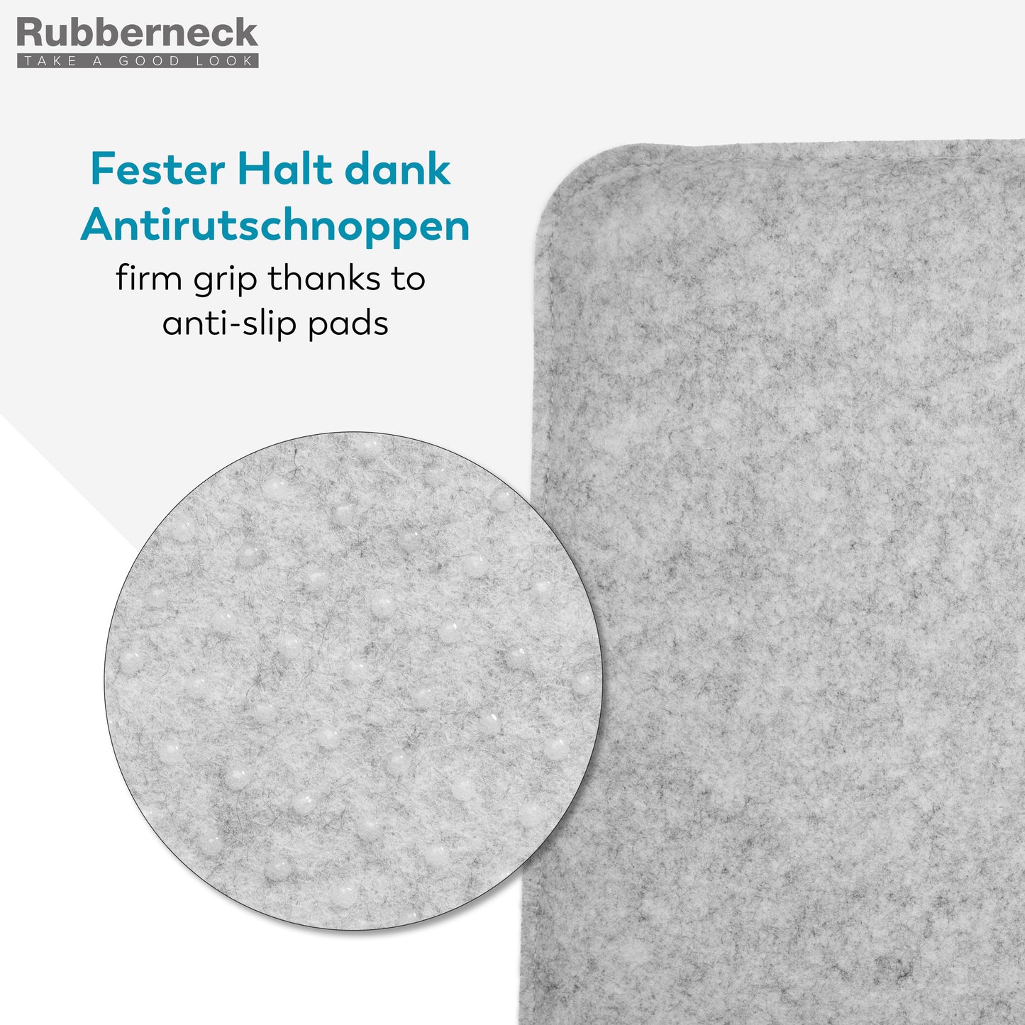 Filz Sitzkissen eckig (8er-Set) – weiche Sitzauflagen 35 × 35 cm