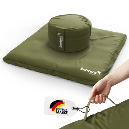 Yoga- & Meditationskissen-Set – komplettes Sitzset für Yoga & Meditation