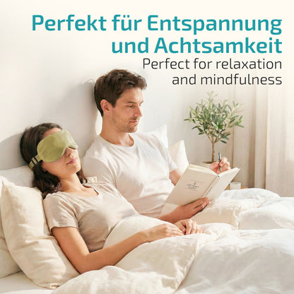 Augenkissen für Entspannung – beruhigendes Kissen für Augen & Gesicht