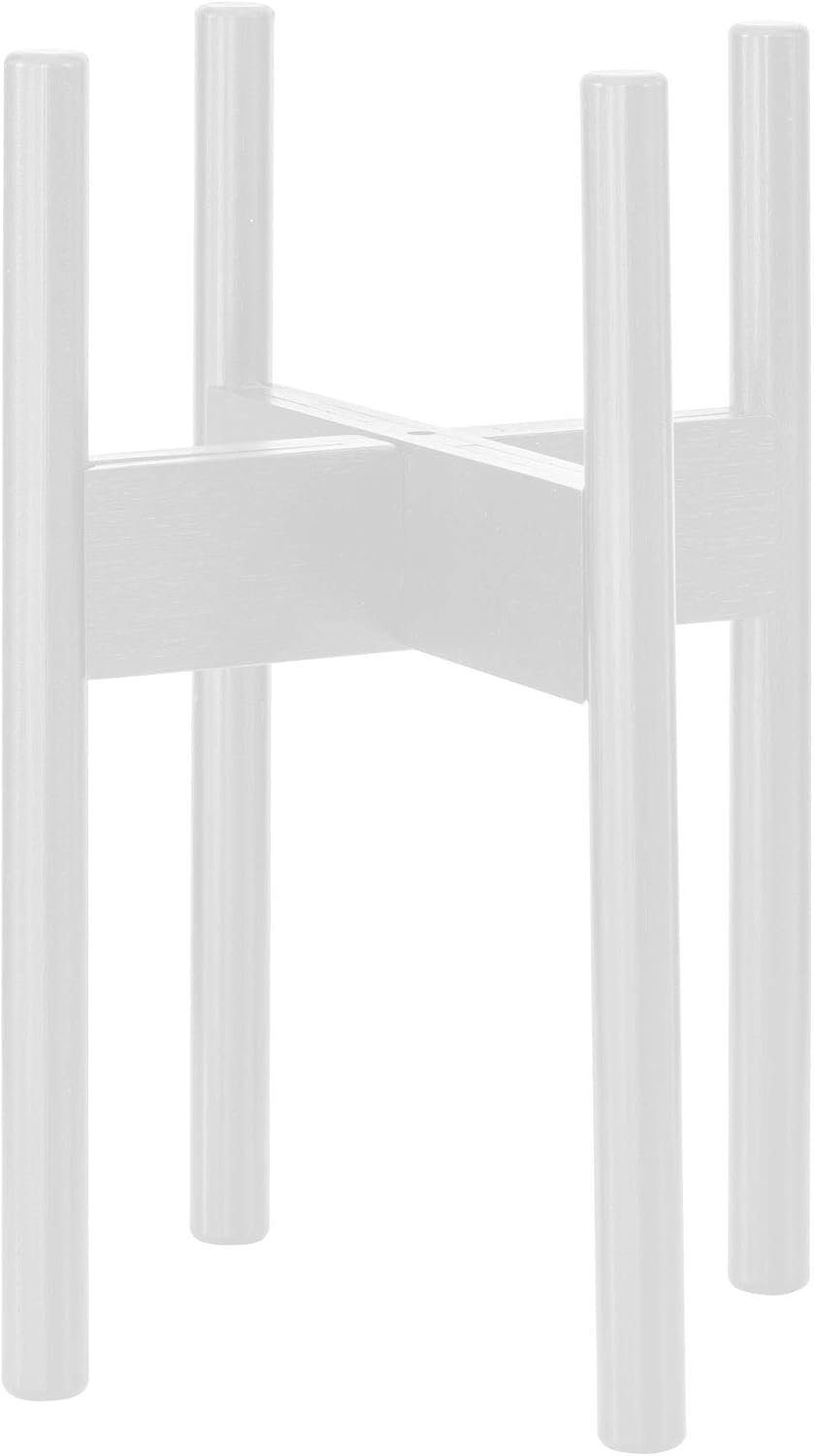 2er-Set Bambus Pflanzenständer verstellbar – nachhaltige Blumentopf-Ständer für Innen & Außen