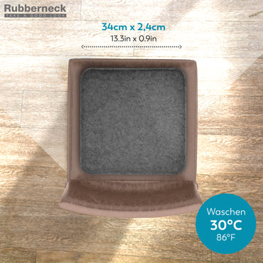 Filz Sitzkissen eckig (4er-Set) – weiche Sitzauflagen 35 × 35 cm
