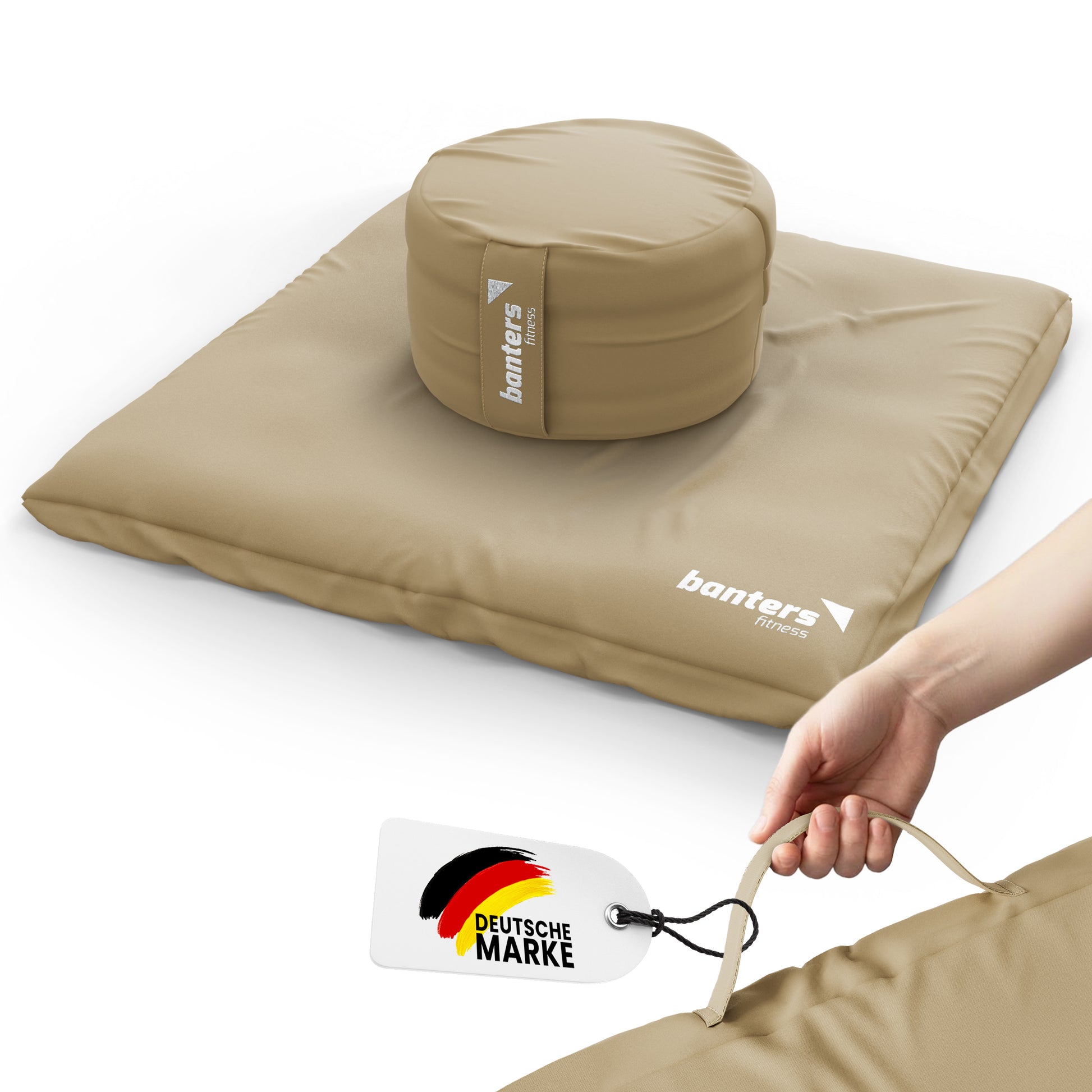 Yoga- & Meditationskissen-Set – komplettes Sitzset für Yoga & Meditation