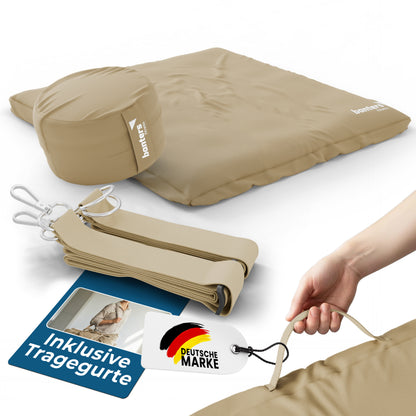 Yoga- & Meditationskissen-Set – komplettes Sitzset für Yoga & Meditation