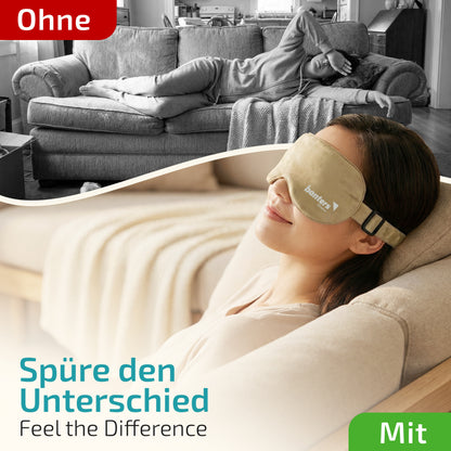 Augenkissen für Entspannung – beruhigendes Kissen für Augen & Gesicht
