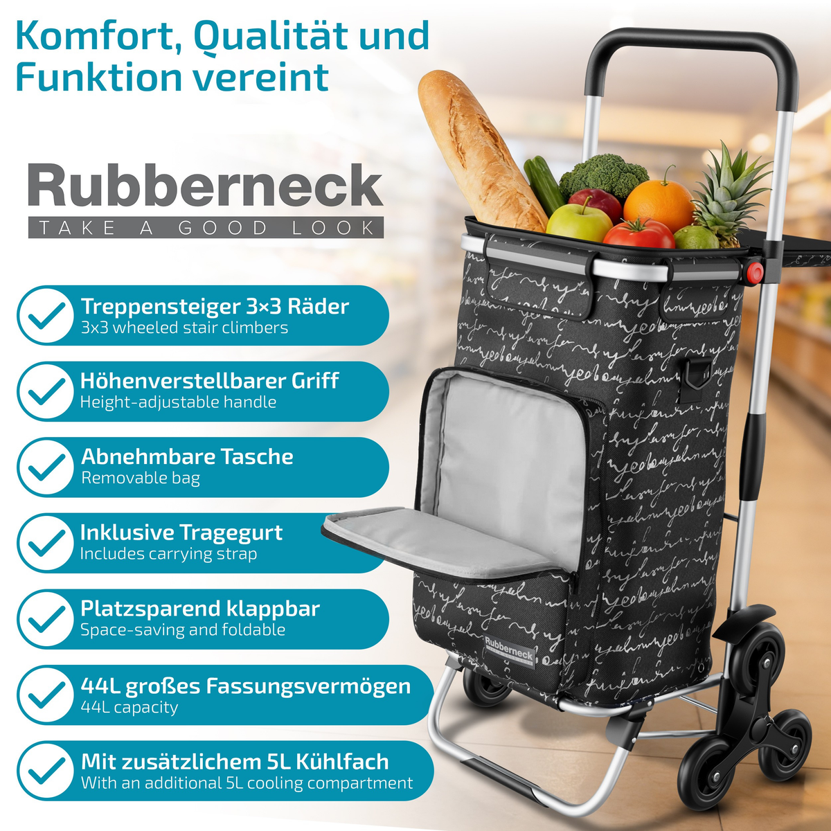 Einkaufstrolley Treppensteiger