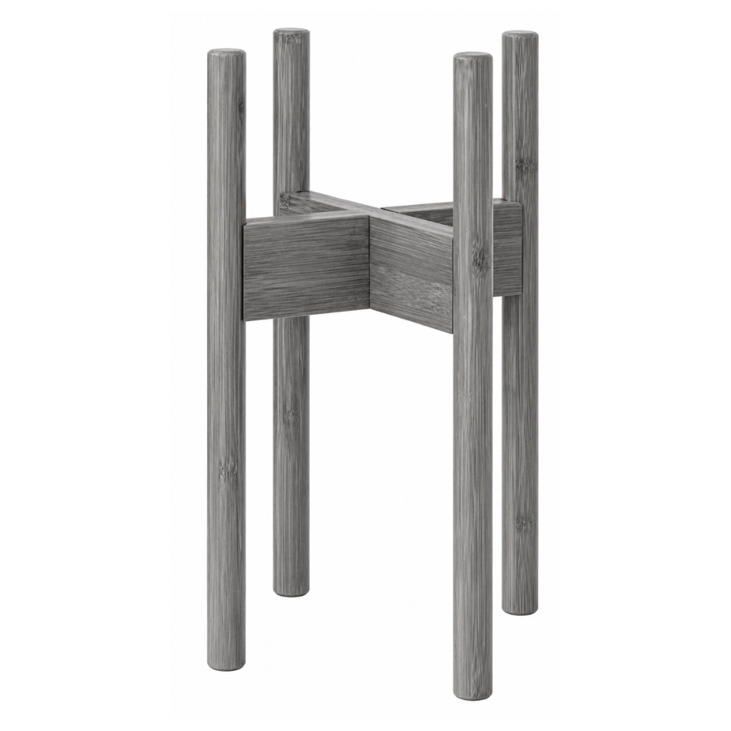 Bambus Pflanzenständer verstellbar – nachhaltiger Blumentopf-Ständer für Innen & Außen – Bild 4