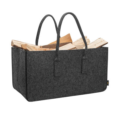 Allzweck Filztasche XL 61 cm mit Kaminholz
