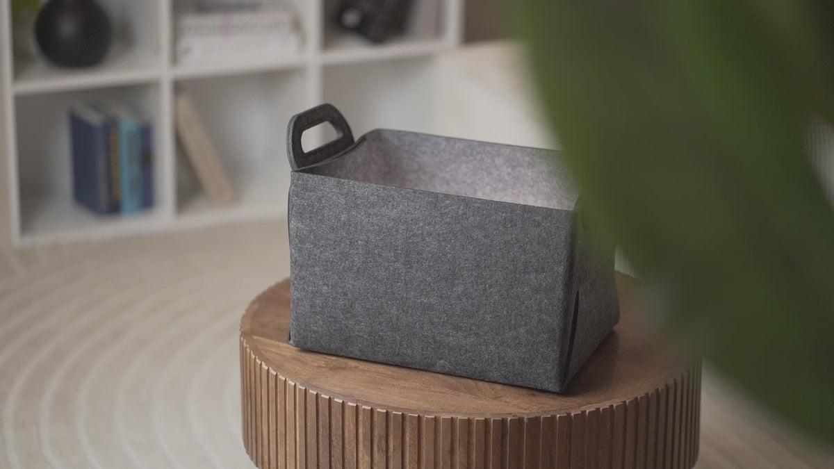 Allzweck Filztasche rechteckig 35 cm - Produktvideo