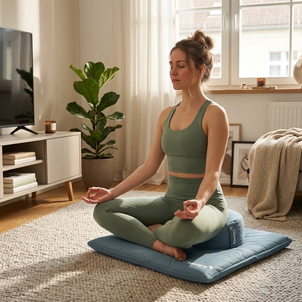 Yoga- & Meditationskissen-Set – komplettes Sitzset