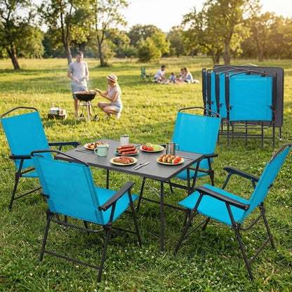 Camp Air Campingmöbel-Set Caravan – 5-teilig, türkis