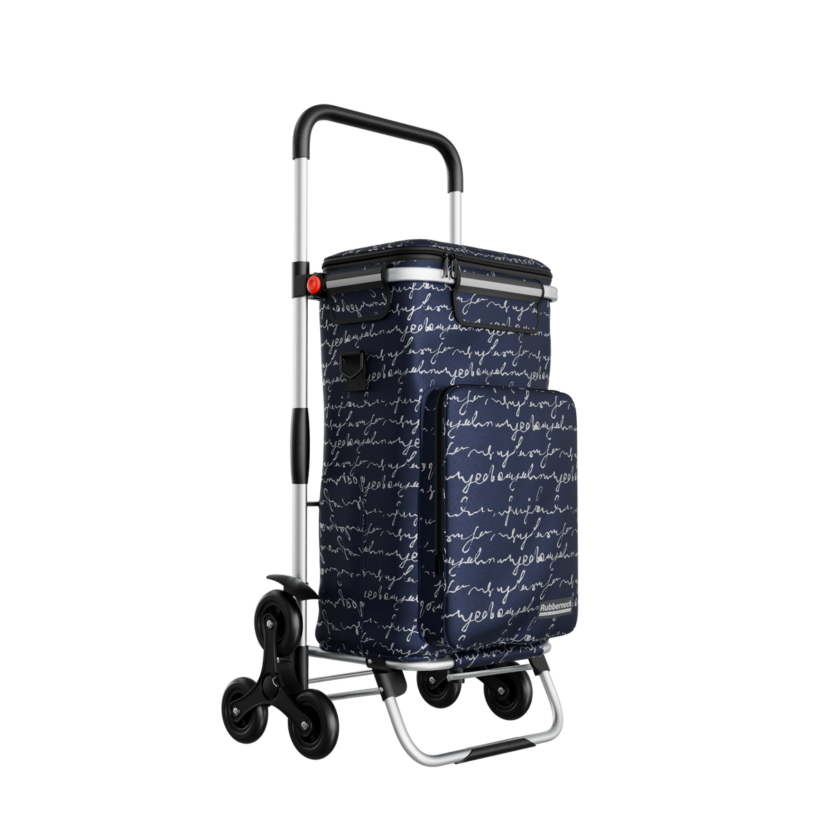 Faltbarer Einkaufstrolley mit Alu-Gestell – Rubberneck